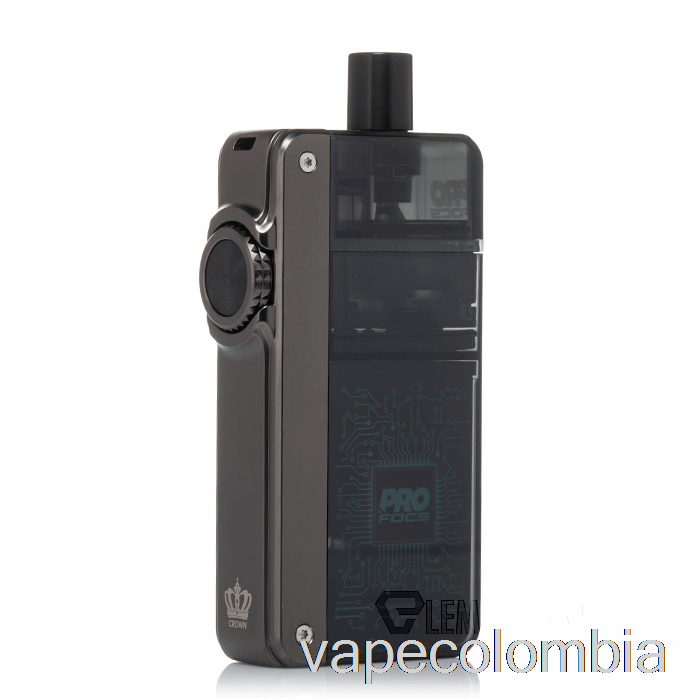 Kit De Vapeo Completo Uwell Crown B 35w Pod System Gris Hierro